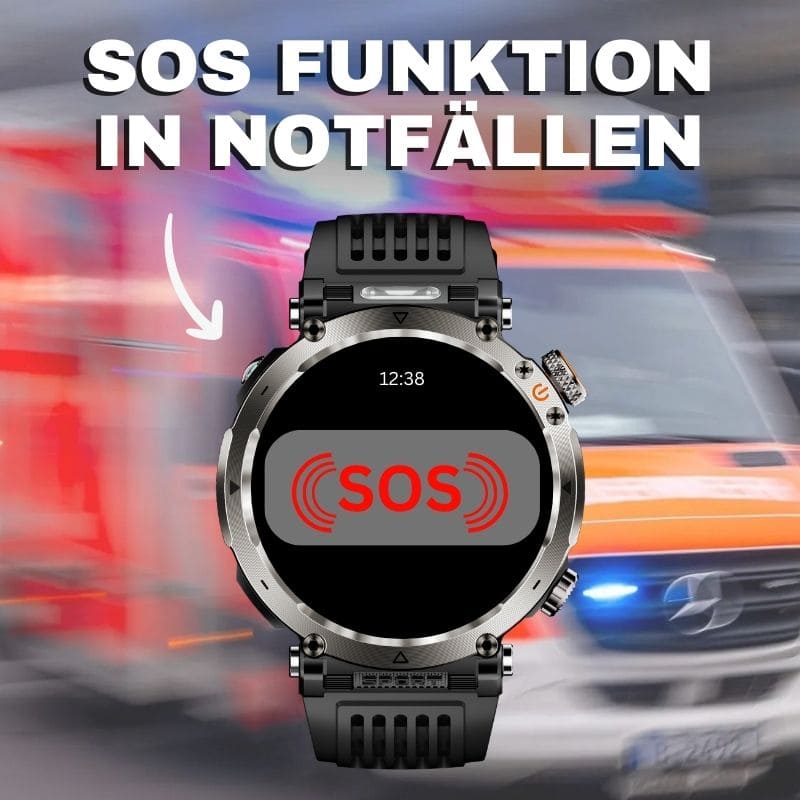STONE – Die stabilste Smartwatch mit 21+ Tagen Akkulaufzeit