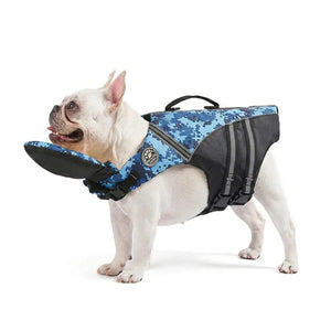 Blaues Camouflage